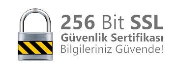 256 Bit SSL Güvenlik Sertifikası